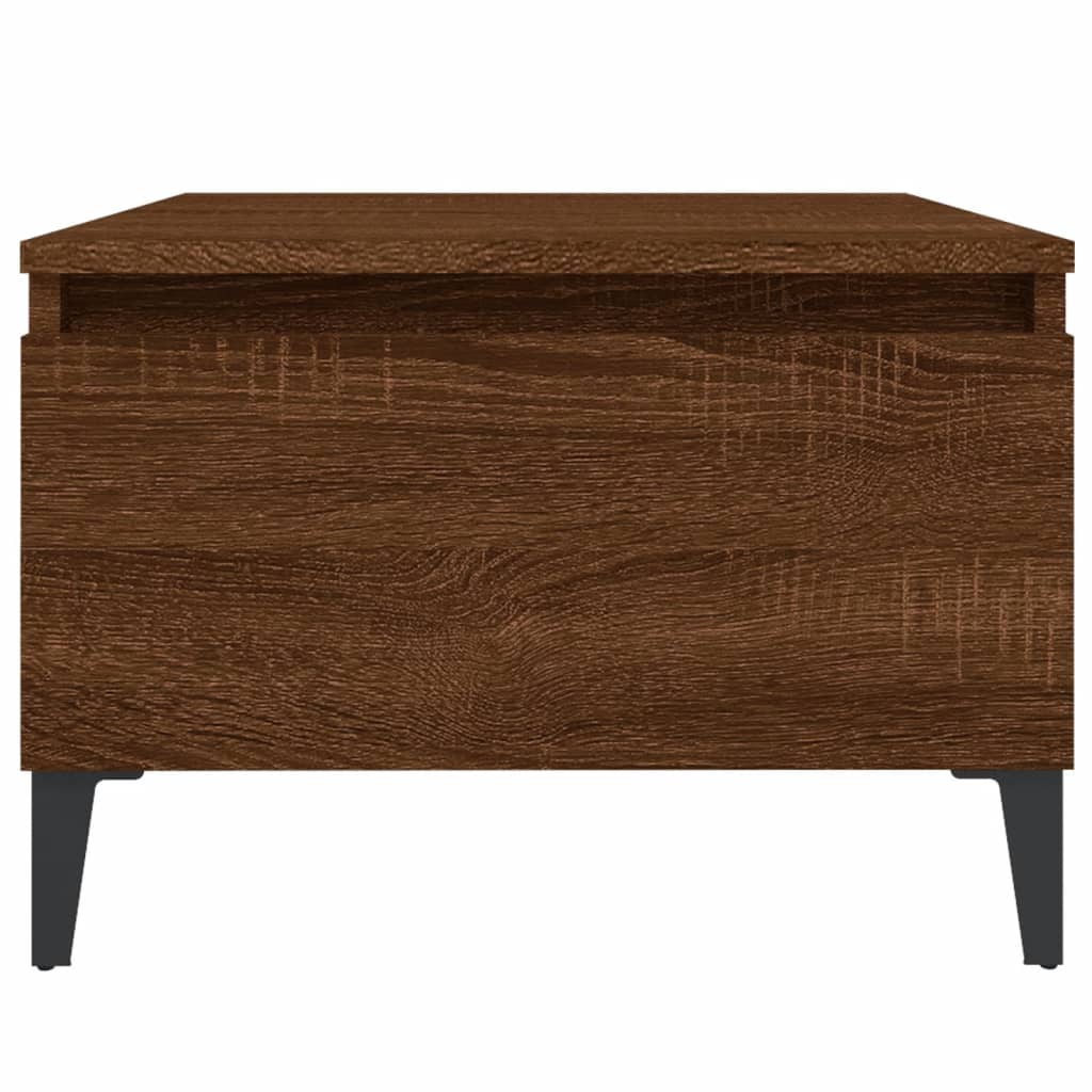 vidaXL Mese laterale 2 buc. stejar maro 50x46x35 cm lemn compozit