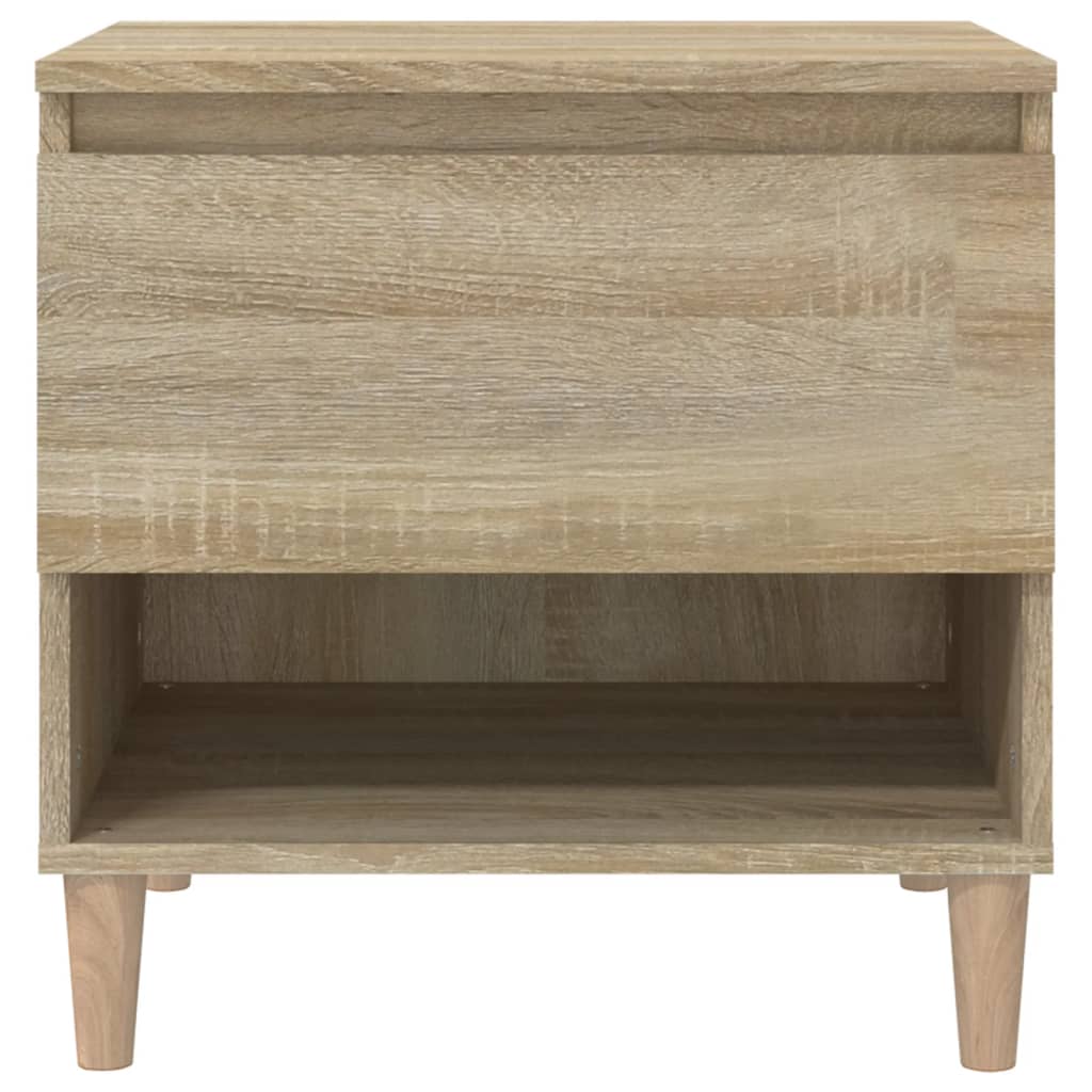 vidaXL Noptiere, 2 buc., stejar sonoma, 50x46x50 cm, lemn prelucrat vidaXL Noptiere, 2 buc., stejar sonoma, 50x46x50 cm, lemn prelucrat