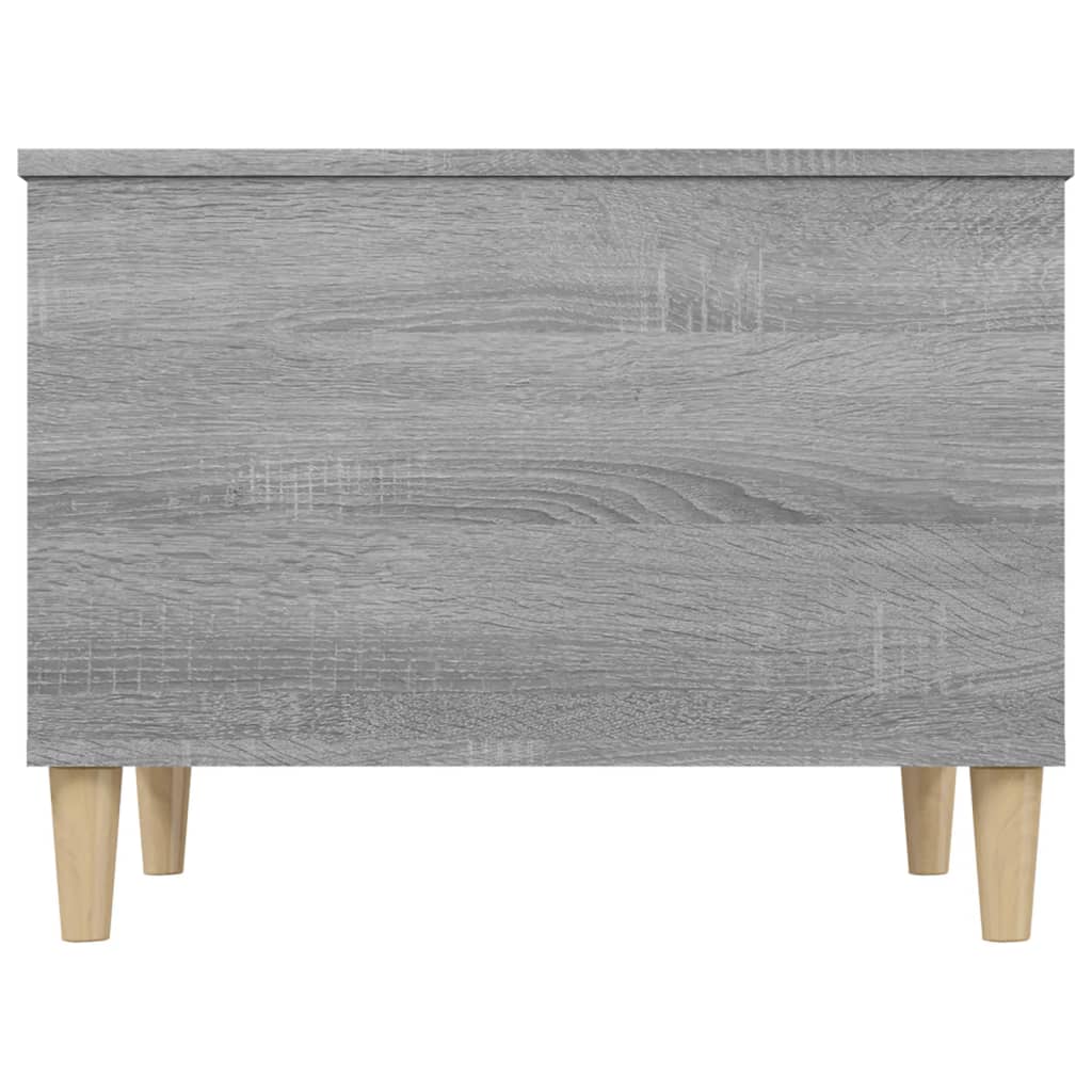 vidaXL Măsuță de cafea, gri sonoma, 60x44,5x45 cm, lemn prelucrat vidaXL Măsuță de cafea, gri sonoma, 60x44,5x45 cm, lemn prelucrat