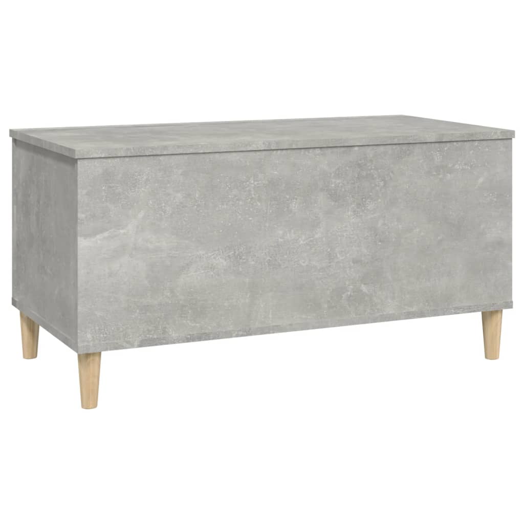 vidaXL Măsuță de cafea, gri beton, 90x44,5x45 cm, lemn compozit vidaXL Măsuță de cafea, gri beton, 90x44,5x45 cm, lemn compozit