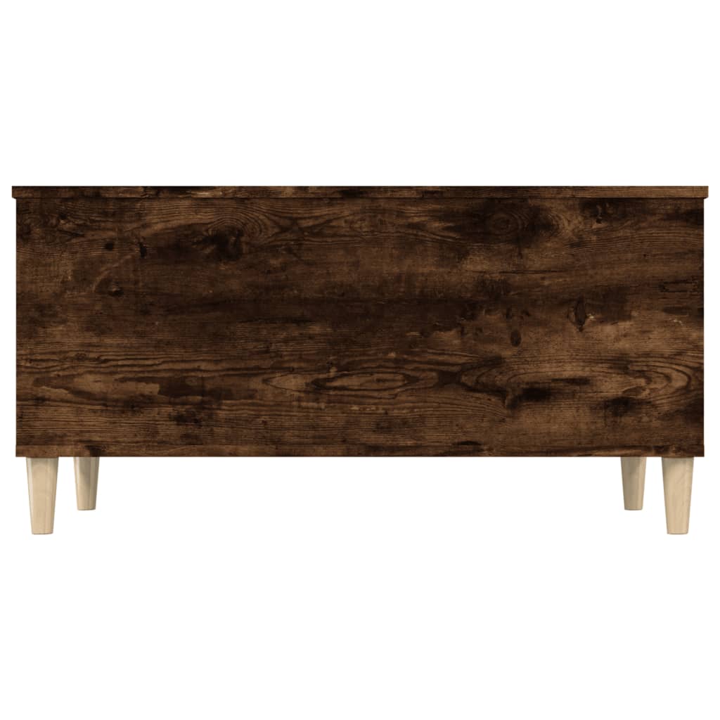 vidaXL Măsuță de cafea, stejar fumuriu, 90x44,5x45 cm, lemn compozit vidaXL Măsuță de cafea, stejar fumuriu, 90x44,5x45 cm, lemn compozit