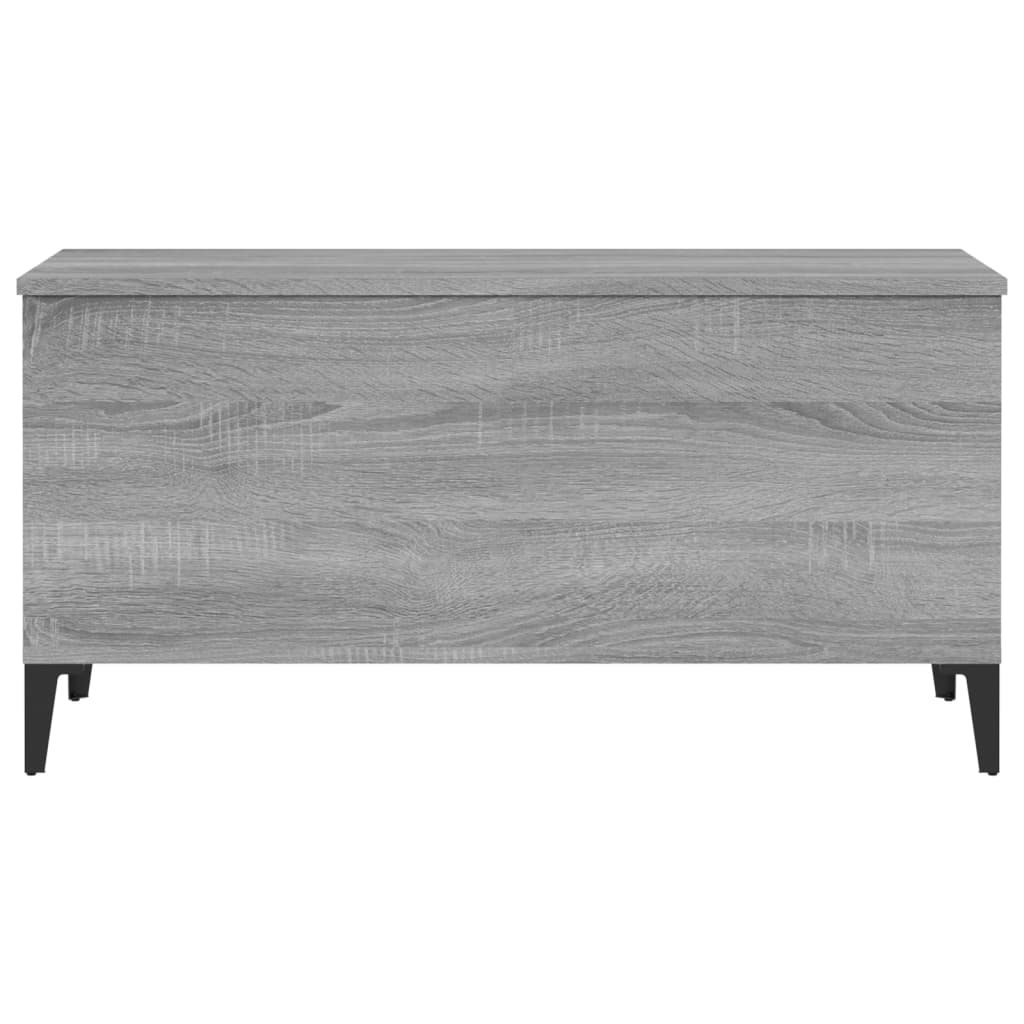 vidaXL Măsuță de cafea, gri sonoma, 90x44,5x45 cm, lemn compozit vidaXL Măsuță de cafea, gri sonoma, 90x44,5x45 cm, lemn compozit