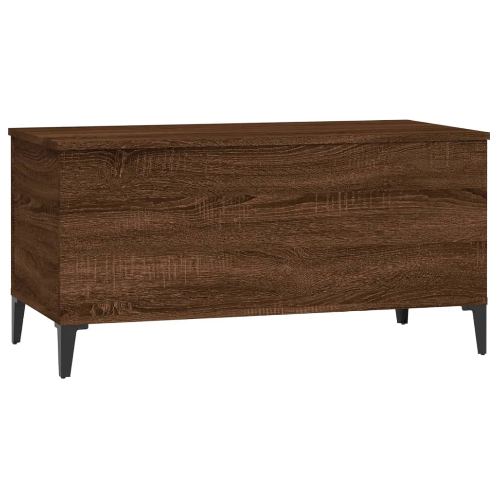 vidaXL Măsuță de cafea, stejar maro, 90x44,5x45 cm, lemn compozit vidaXL Măsuță de cafea, stejar maro, 90x44,5x45 cm, lemn compozit