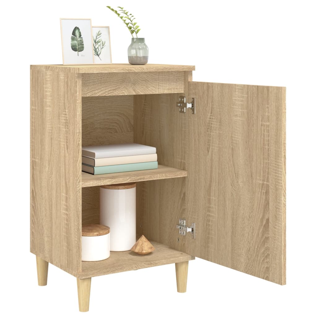 vidaXL Noptiere, 2 buc., stejar sonoma, 40x35x70 cm, lemn prelucrat vidaXL Noptiere, 2 buc., stejar sonoma, 40x35x70 cm, lemn prelucrat