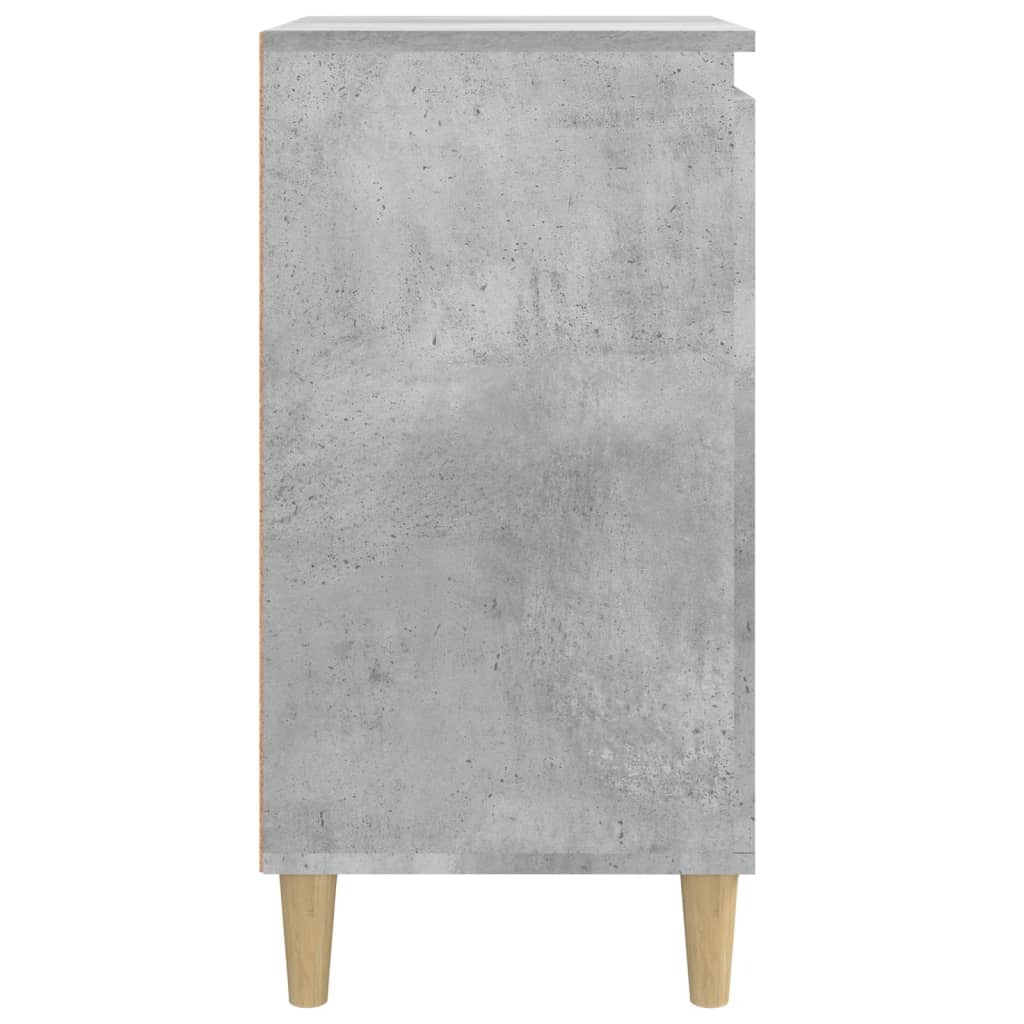 vidaXL Noptiere, 2 buc., gri beton, 40x35x70 cm, lemn prelucrat vidaXL Noptiere, 2 buc., gri beton, 40x35x70 cm, lemn prelucrat