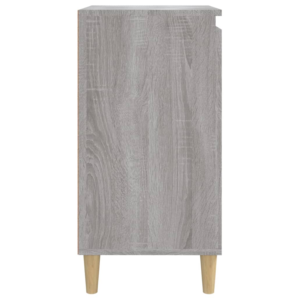 vidaXL Noptiere, 2 buc., gri sonoma, 40x35x70 cm, lemn prelucrat