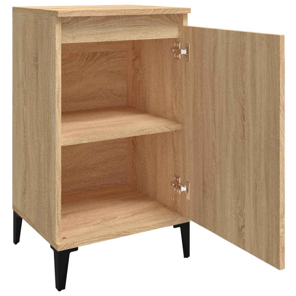 vidaXL Noptiere, 2 buc., stejar sonoma, 40x35x70 cm, lemn prelucrat vidaXL Noptiere, 2 buc., stejar sonoma, 40x35x70 cm, lemn prelucrat