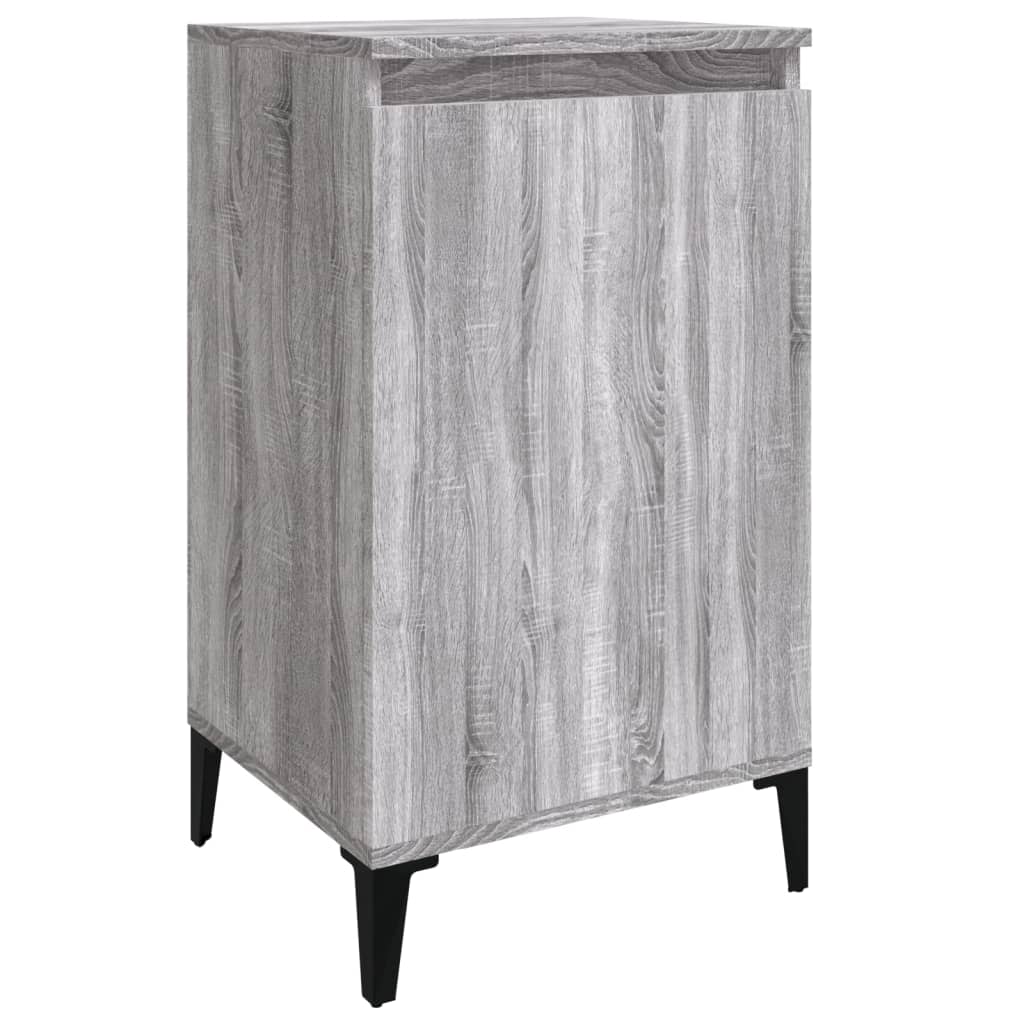 vidaXL Noptiere, 2 buc., gri sonoma, 40x35x70 cm, lemn prelucrat vidaXL Noptiere, 2 buc., gri sonoma, 40x35x70 cm, lemn prelucrat