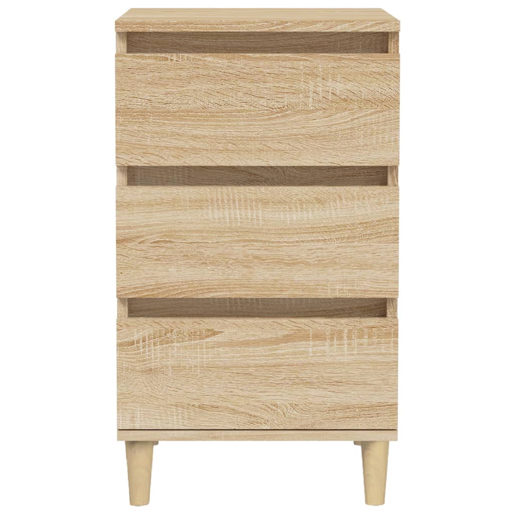 vidaXL Noptieră, stejar sonoma, 40x35x70 cm, lemn prelucrat vidaXL Noptieră, stejar sonoma, 40x35x70 cm, lemn prelucrat