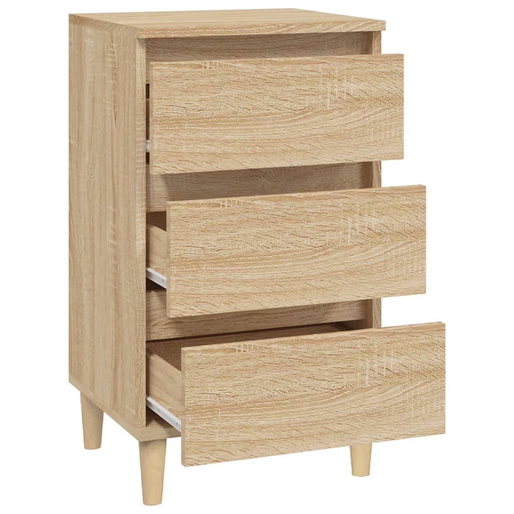 vidaXL Noptieră, stejar sonoma, 40x35x70 cm, lemn prelucrat vidaXL Noptieră, stejar sonoma, 40x35x70 cm, lemn prelucrat