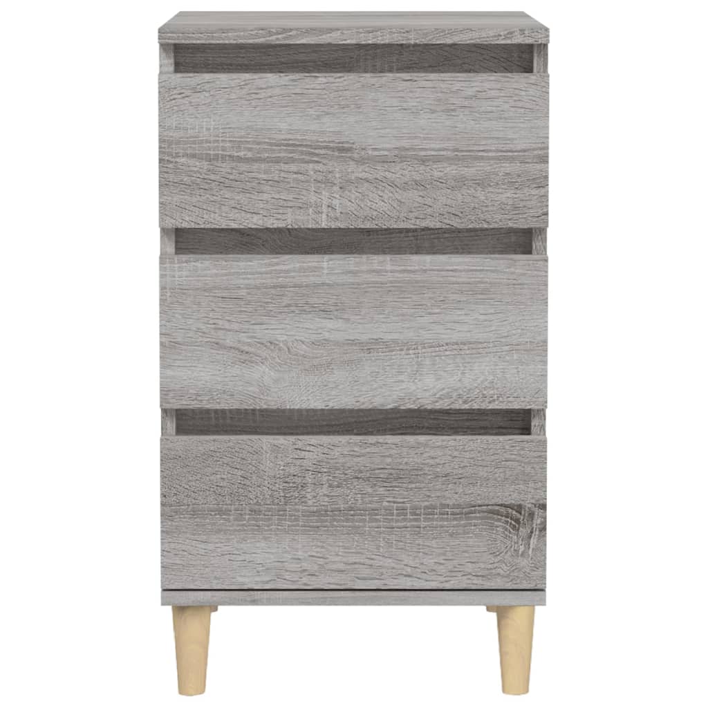 vidaXL Noptieră, gri sonoma, 40x35x70 cm, lemn prelucrat
