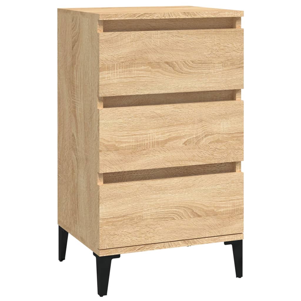 vidaXL Noptieră, stejar sonoma, 40x35x70 cm, lemn prelucrat vidaXL Noptieră, stejar sonoma, 40x35x70 cm, lemn prelucrat