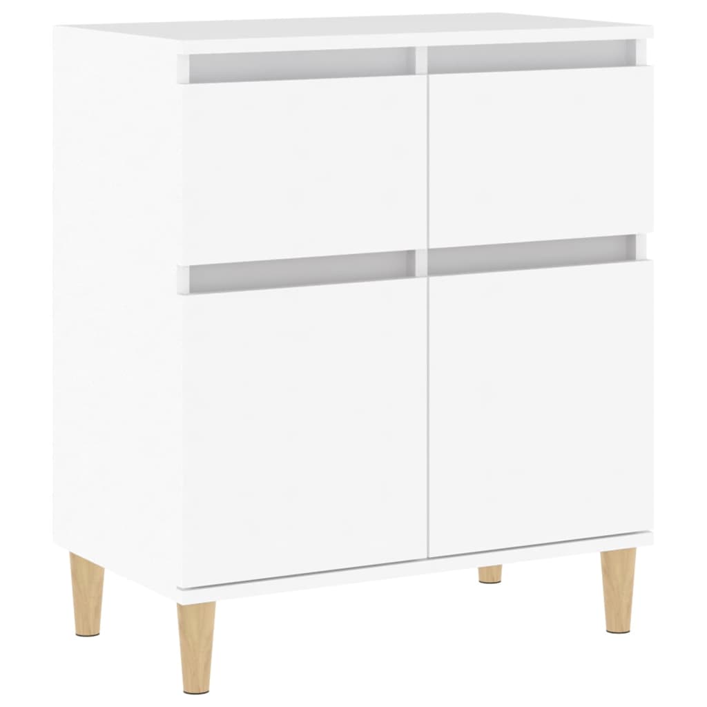 vidaXL Servantă, alb, 60x35x70 cm, lemn prelucrat vidaXL Servantă, alb, 60x35x70 cm, lemn prelucrat