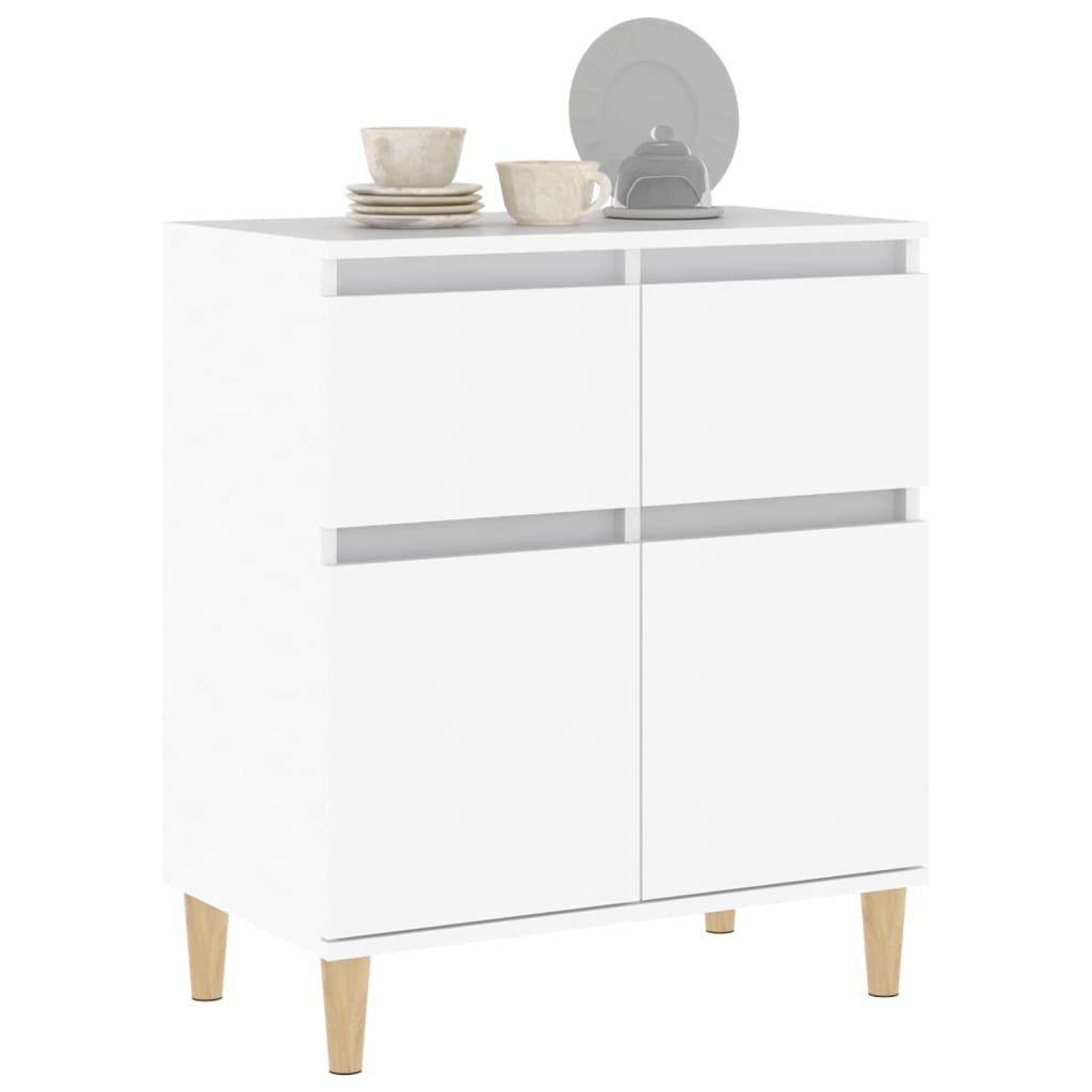 vidaXL Servantă, alb, 60x35x70 cm, lemn prelucrat vidaXL Servantă, alb, 60x35x70 cm, lemn prelucrat