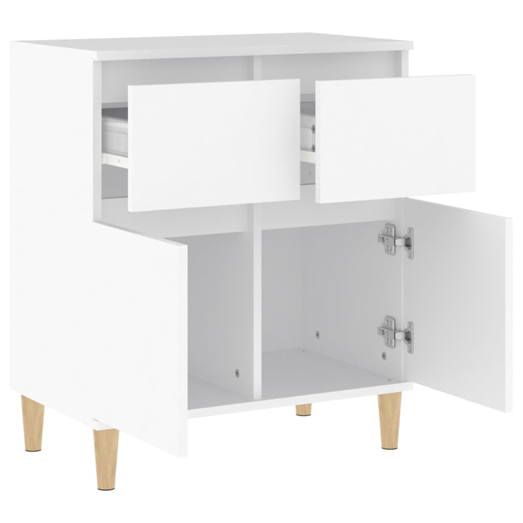 vidaXL Servantă, alb, 60x35x70 cm, lemn prelucrat vidaXL Servantă, alb, 60x35x70 cm, lemn prelucrat