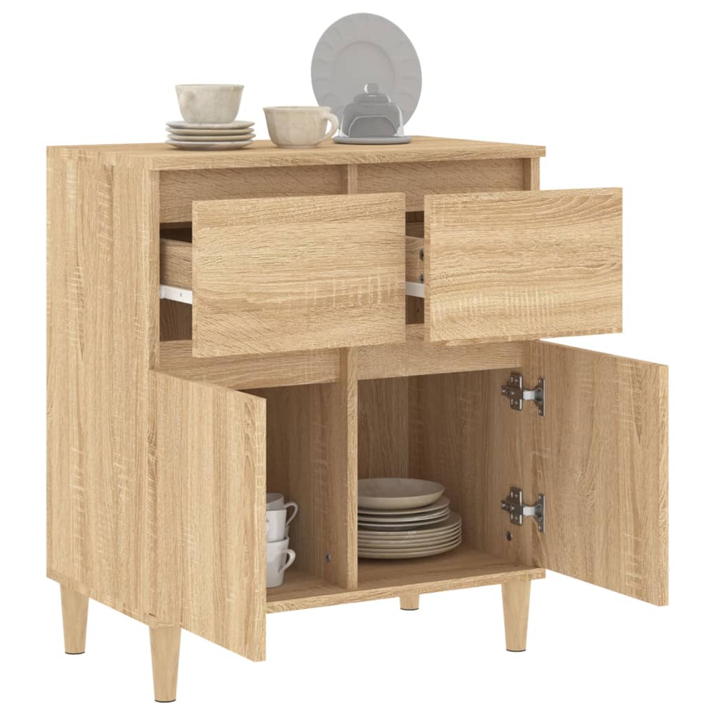 vidaXL Servantă, stejar sonoma, 60x35x70 cm, lemn prelucrat vidaXL Servantă, stejar sonoma, 60x35x70 cm, lemn prelucrat