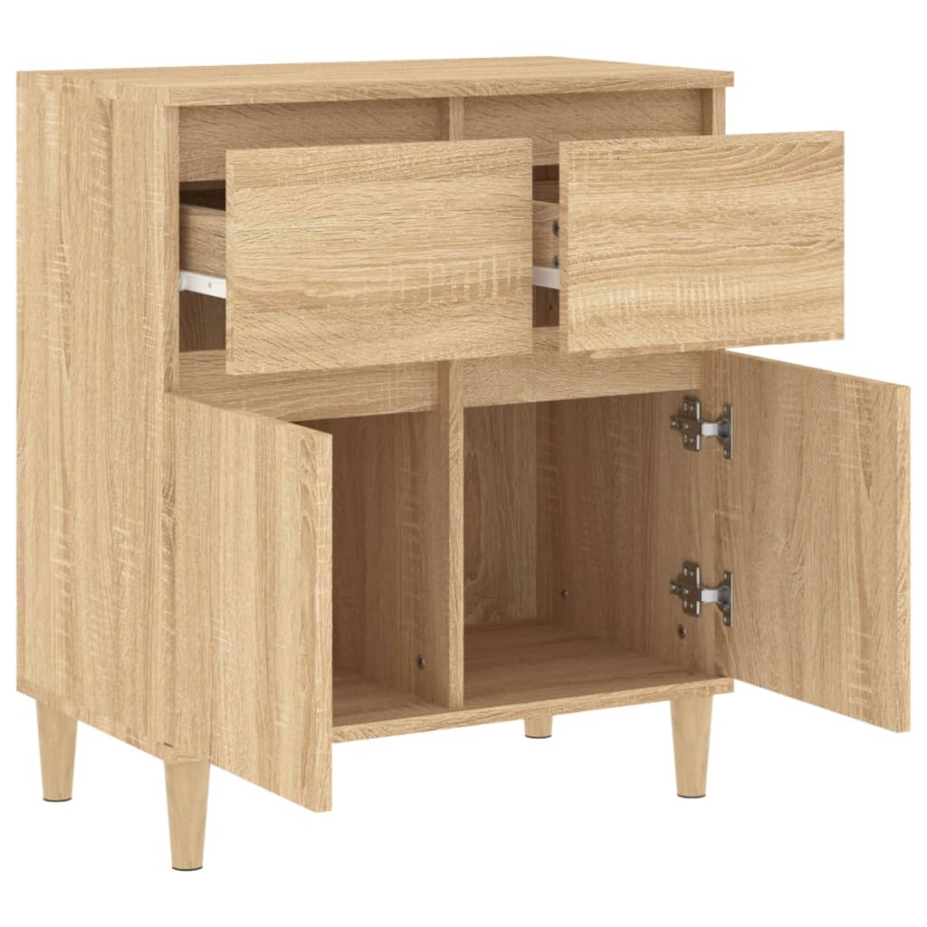 vidaXL Servantă, stejar sonoma, 60x35x70 cm, lemn prelucrat vidaXL Servantă, stejar sonoma, 60x35x70 cm, lemn prelucrat