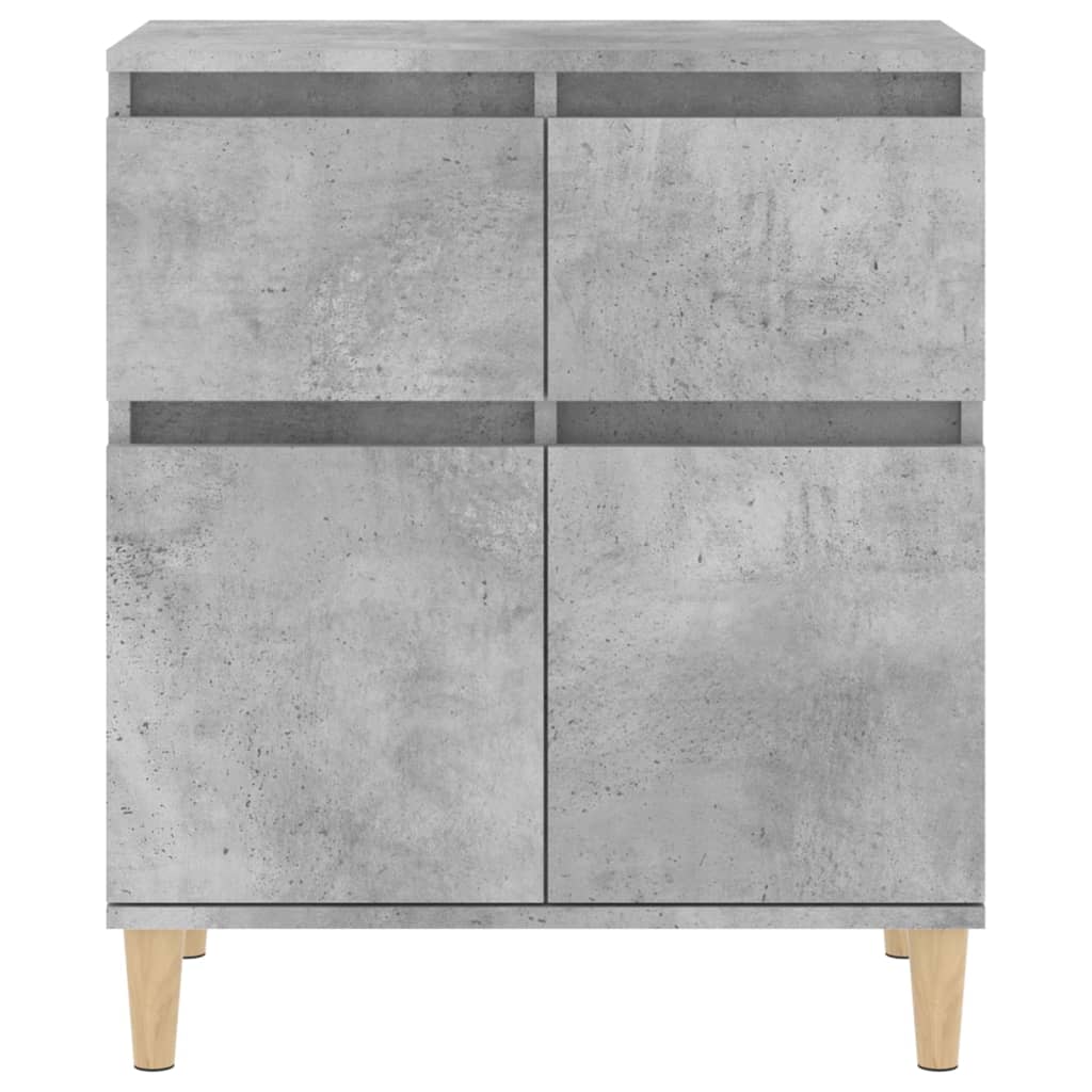 vidaXL Servantă, gri beton, 60x35x70 cm, lemn prelucrat vidaXL Servantă, gri beton, 60x35x70 cm, lemn prelucrat