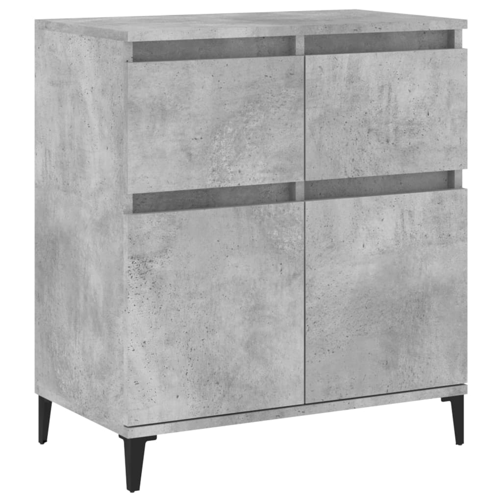 vidaXL Servantă, gri beton, 60x35x70 cm, lemn prelucrat vidaXL Servantă, gri beton, 60x35x70 cm, lemn prelucrat