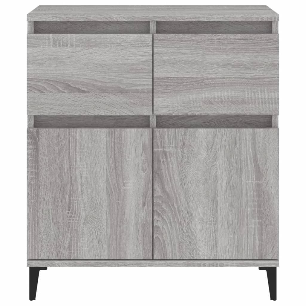 vidaXL Servantă, sonoma gri, 60x35x70 cm, lemn prelucrat vidaXL Servantă, sonoma gri, 60x35x70 cm, lemn prelucrat