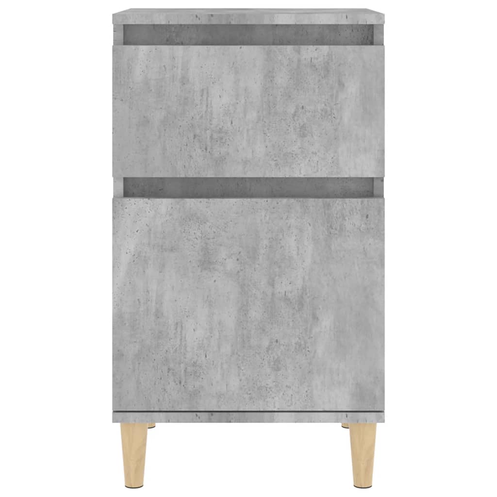 vidaXL Noptiere, 2 buc., gri beton, 40x35x70 cm vidaXL Noptiere, 2 buc., gri beton, 40x35x70 cm
