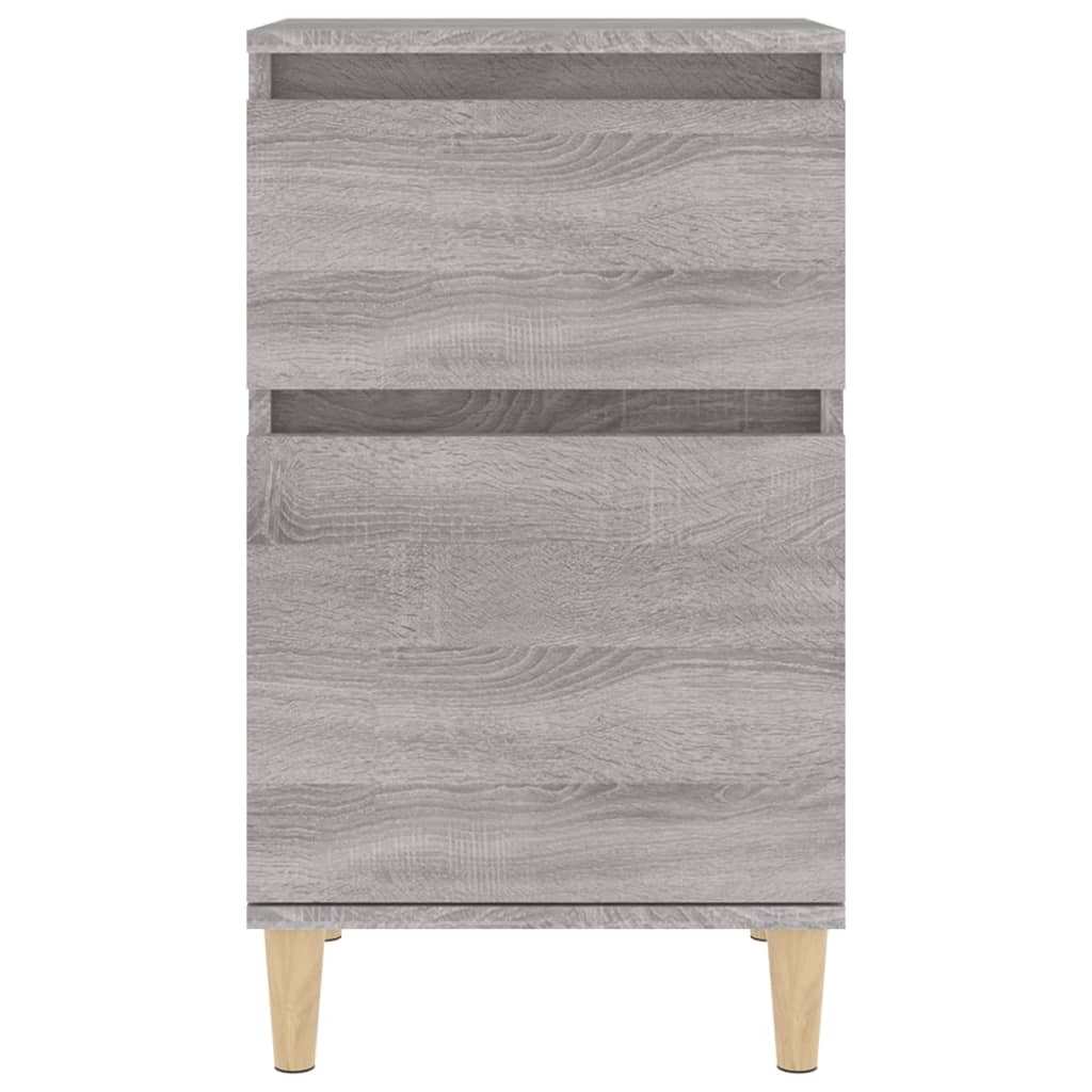 vidaXL Noptiere, 2 buc., gri sonoma, 40x35x70 cm vidaXL Noptiere, 2 buc., gri sonoma, 40x35x70 cm