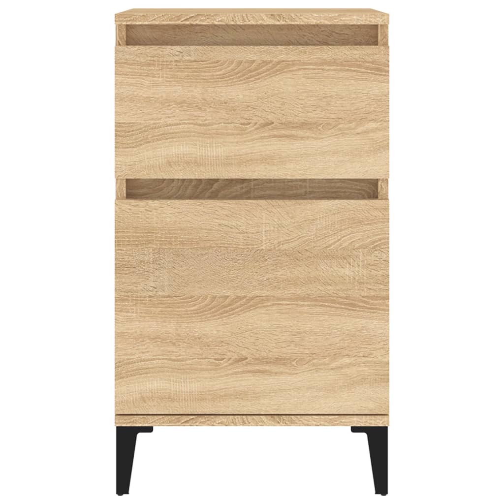 vidaXL Noptiere, 2 buc., stejar sonoma, 40x35x70 cm, lemn prelucrat vidaXL Noptiere, 2 buc., stejar sonoma, 40x35x70 cm, lemn prelucrat