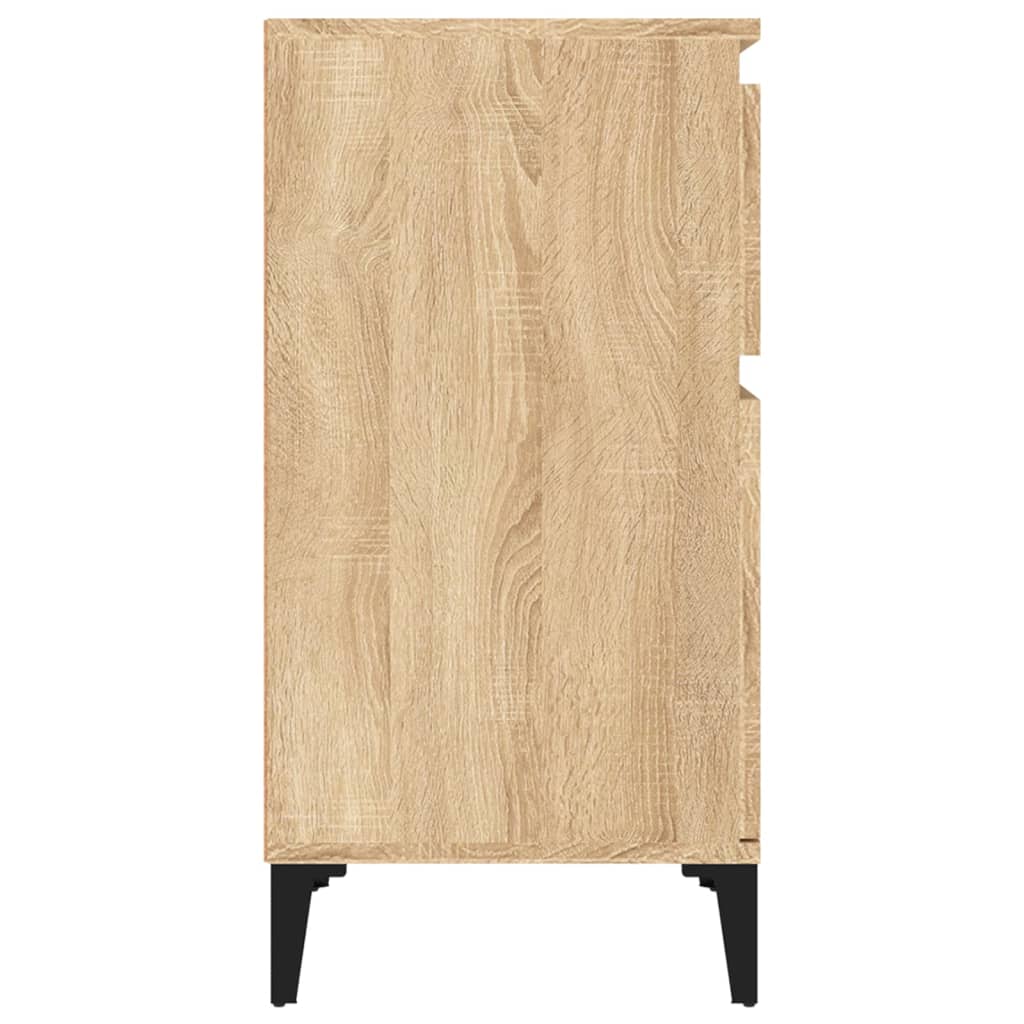 vidaXL Noptiere, 2 buc., stejar sonoma, 40x35x70 cm, lemn prelucrat vidaXL Noptiere, 2 buc., stejar sonoma, 40x35x70 cm, lemn prelucrat