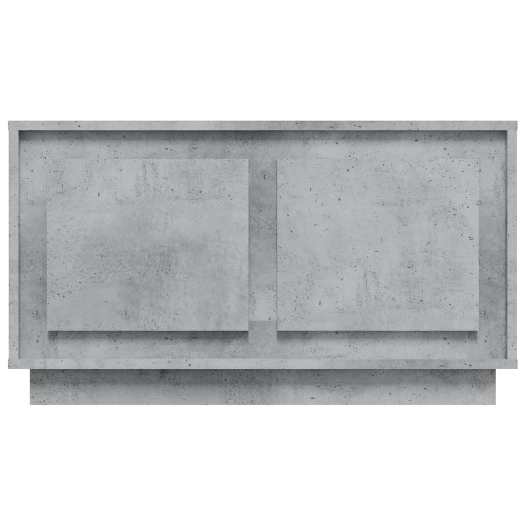 vidaXL Comodă TV, gri beton, 80x35x45 cm, lemn prelucrat vidaXL Comodă TV, gri beton, 80x35x45 cm, lemn prelucrat