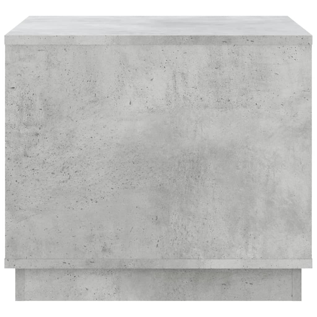 vidaXL Măsuță de cafea, gri beton, 51x50x44 cm, lemn prelucrat vidaXL Măsuță de cafea, gri beton, 51x50x44 cm, lemn prelucrat