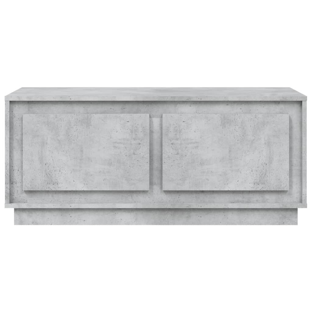vidaXL Măsuță de cafea, gri beton, 102x50x44 cm, lemn prelucrat vidaXL Măsuță de cafea, gri beton, 102x50x44 cm, lemn prelucrat