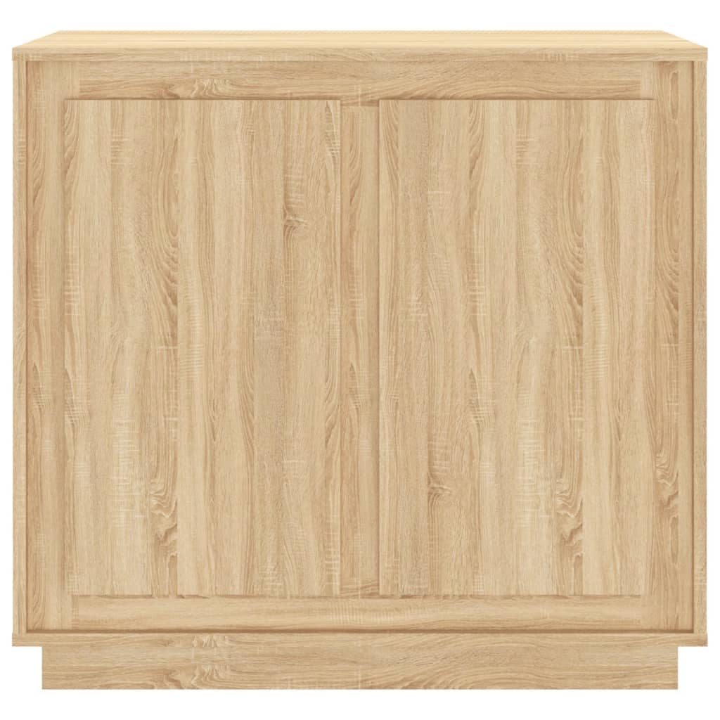 vidaXL Dulap, stejar sonoma, 80x34x75 cm, lemn prelucrat