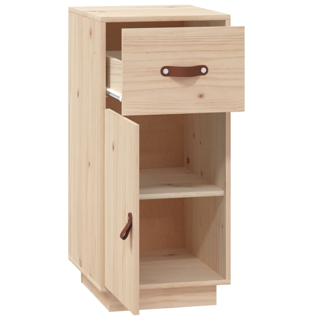 vidaXL Servantă, 34x40x75 cm, lemn masiv de pin vidaXL Servantă, 34x40x75 cm, lemn masiv de pin