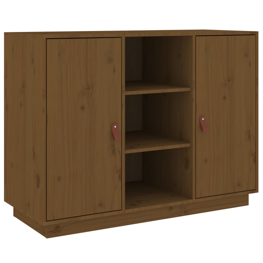 vidaXL Dulap, maro miere, 100x40x75 cm, lemn masiv de pin
