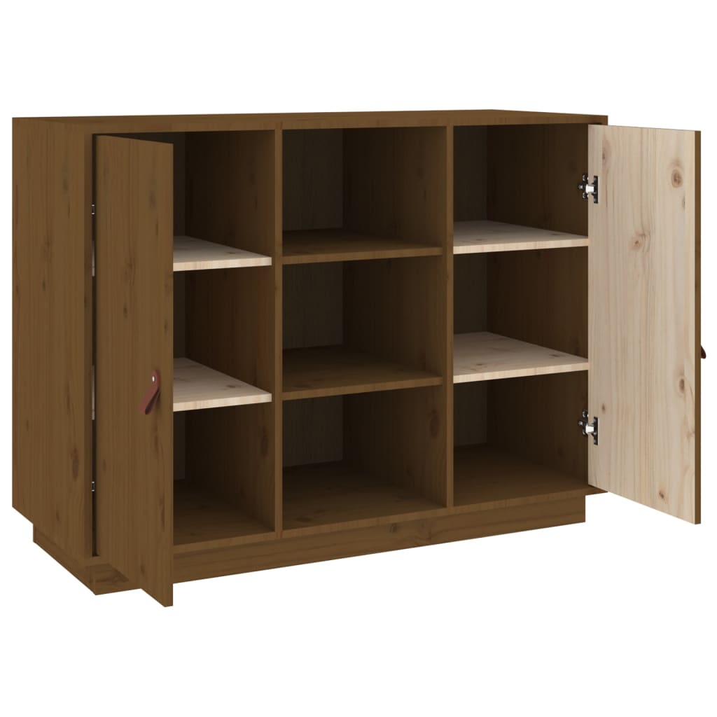 vidaXL Dulap, maro miere, 100x40x75 cm, lemn masiv de pin