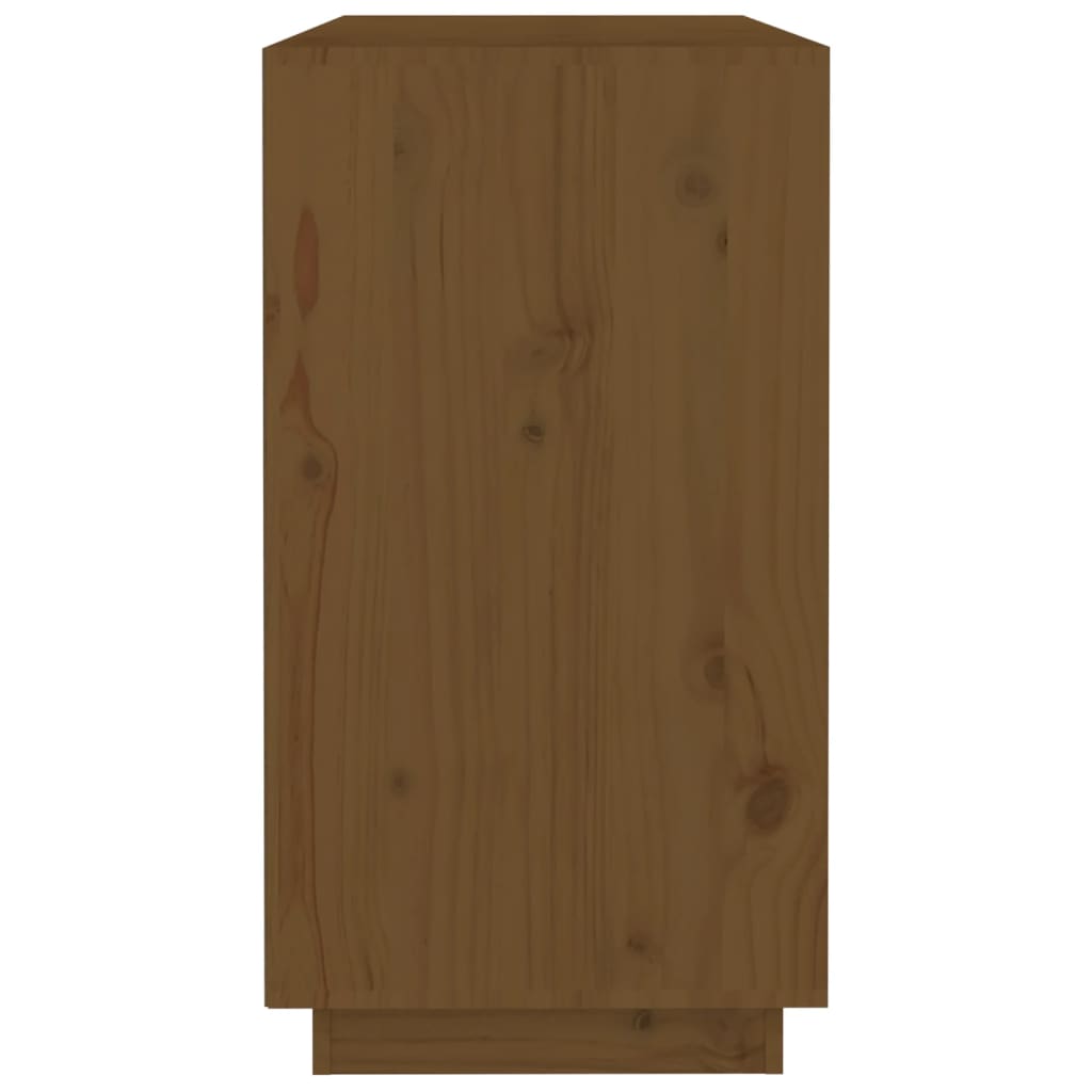 vidaXL Dulap, maro miere, 100x40x75 cm, lemn masiv de pin