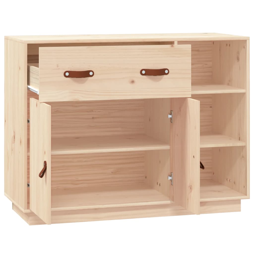 vidaXL Dulap, 98,5x40x75 cm, lemn masiv de pin vidaXL Dulap, 98,5x40x75 cm, lemn masiv de pin