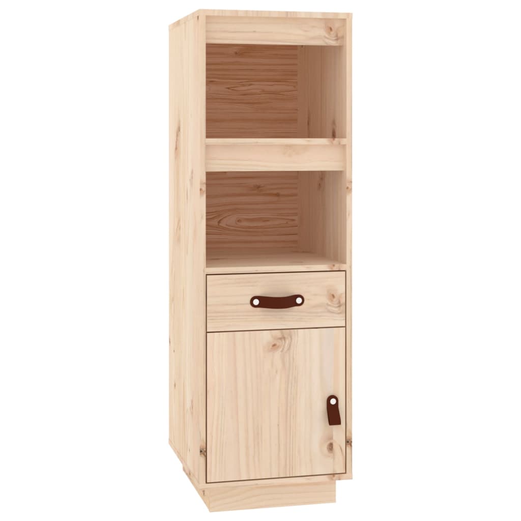 vidaXL Dulap înalt, 34x40x108,5 cm, lemn masiv de pin vidaXL Dulap înalt, 34x40x108,5 cm, lemn masiv de pin