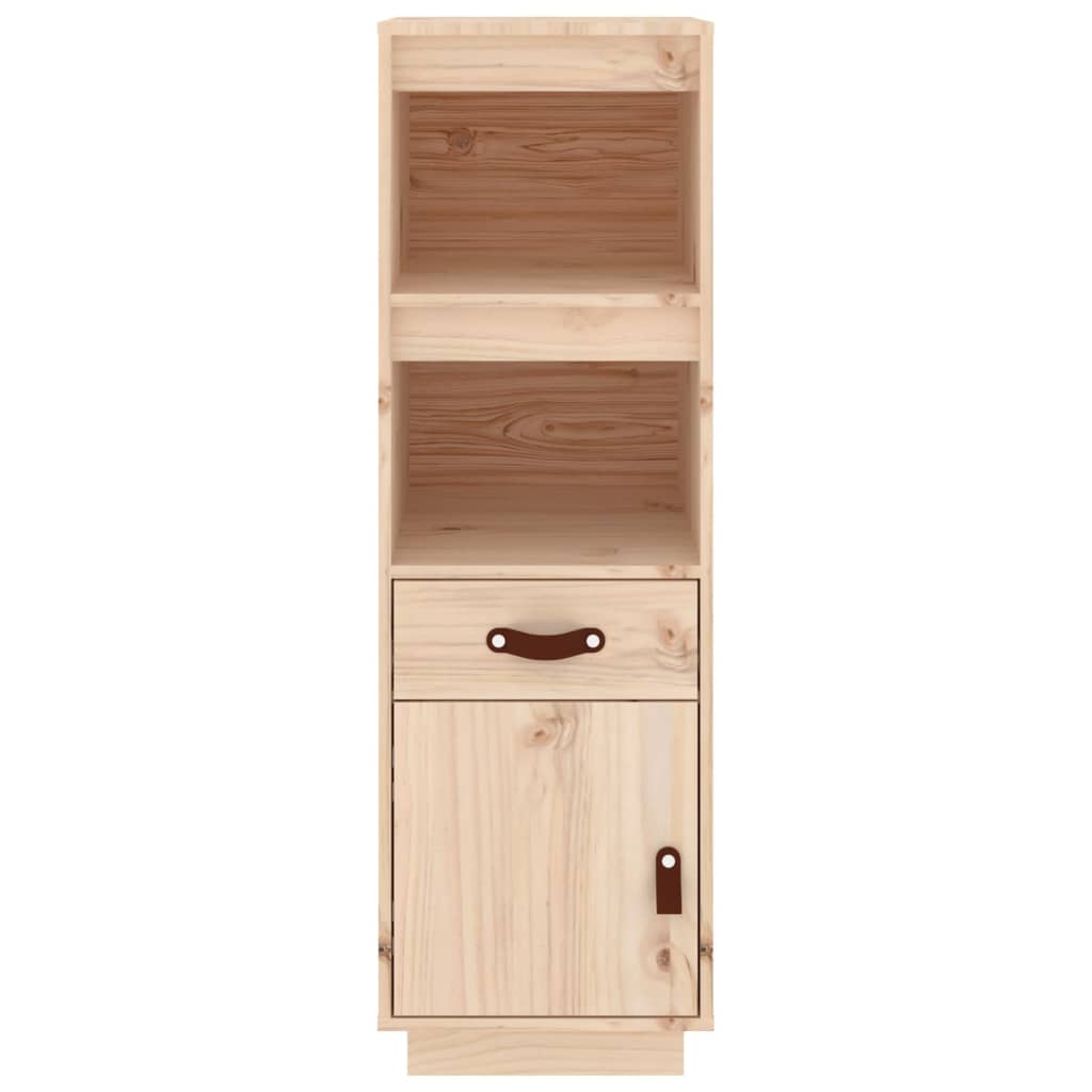 vidaXL Dulap înalt, 34x40x108,5 cm, lemn masiv de pin vidaXL Dulap înalt, 34x40x108,5 cm, lemn masiv de pin