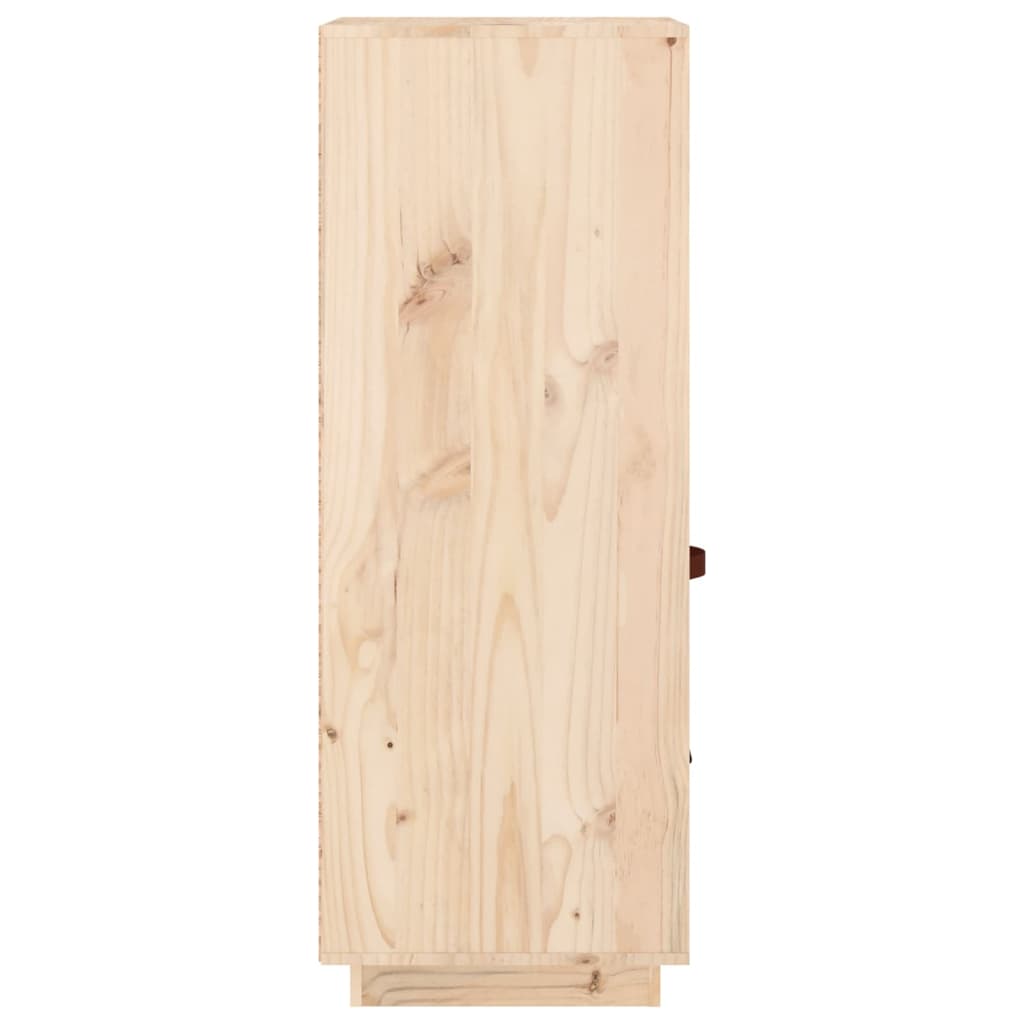 vidaXL Dulap înalt, 34x40x108,5 cm, lemn masiv de pin vidaXL Dulap înalt, 34x40x108,5 cm, lemn masiv de pin