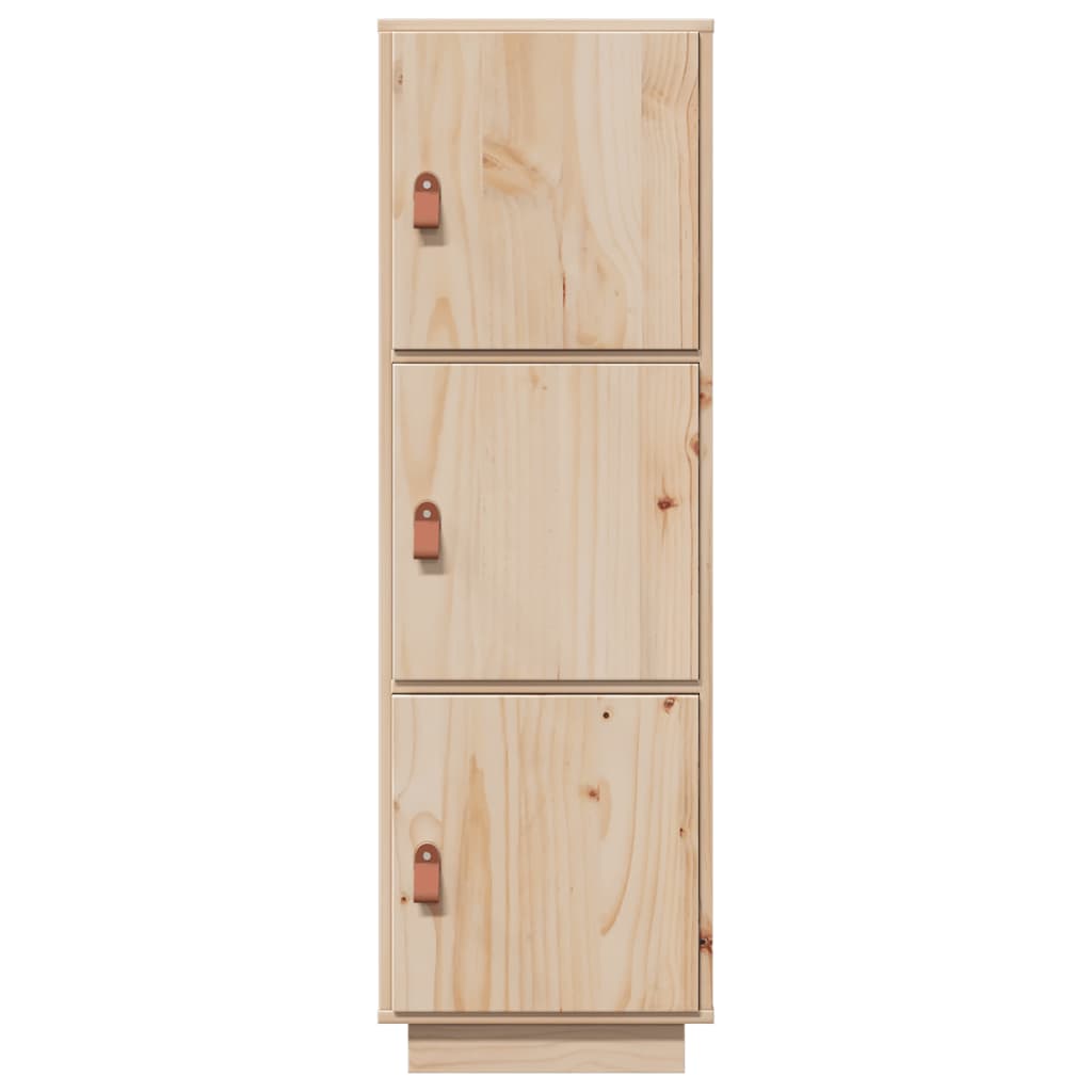 vidaXL Dulap înalt, 34x40x108,5 cm, lemn masiv de pin vidaXL Dulap înalt, 34x40x108,5 cm, lemn masiv de pin