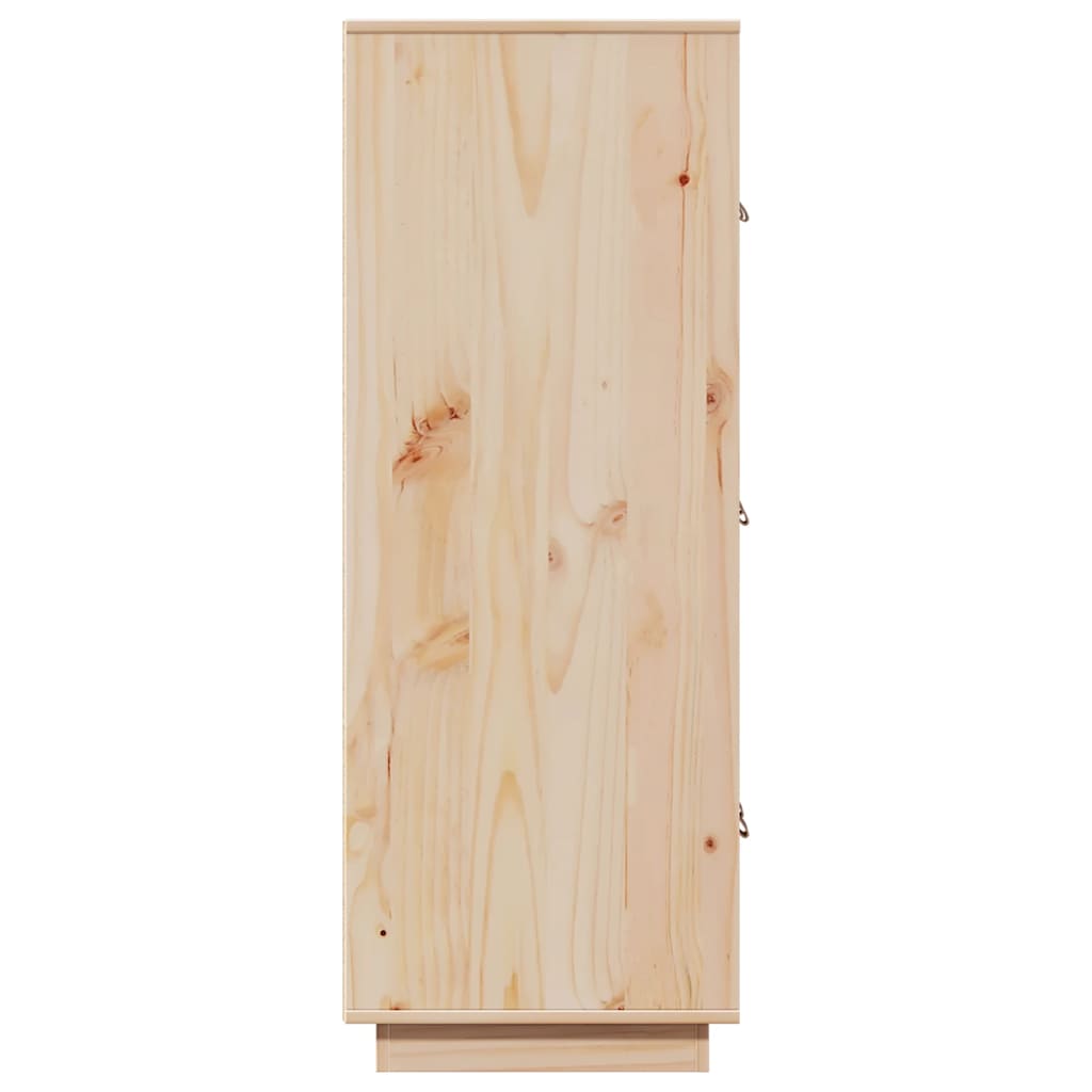 vidaXL Dulap înalt, 67x40x108,5 cm, lemn masiv de pin vidaXL Dulap înalt, 67x40x108,5 cm, lemn masiv de pin
