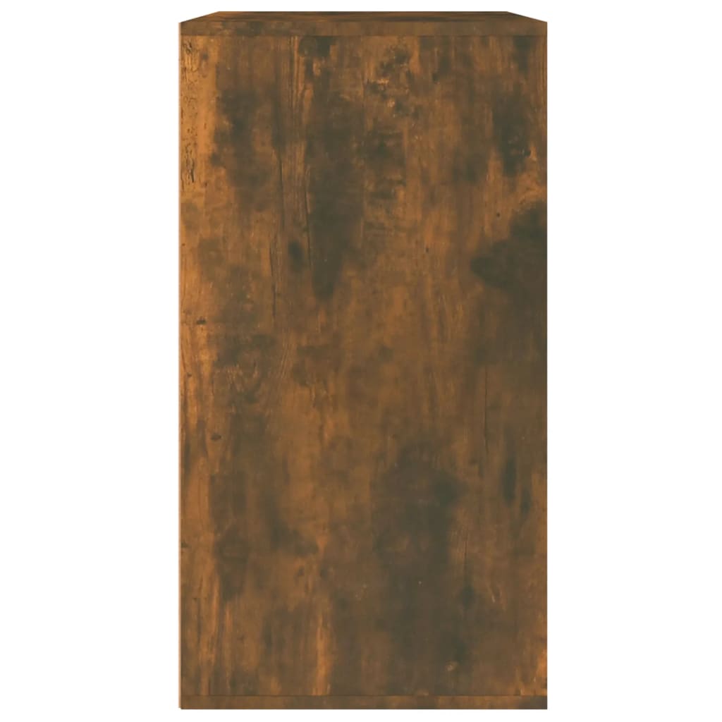 vidaXL Dulap de cosmetice, stejar fumuriu, 80x40x75 cm, lemn prelucrat