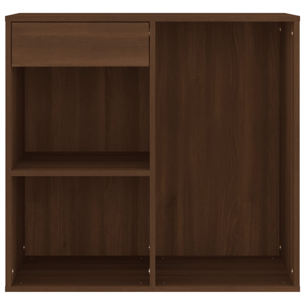 vidaXL Dulap de cosmetice, stejar maro, 80x40x75 cm, lemn prelucrat vidaXL Dulap de cosmetice, stejar maro, 80x40x75 cm, lemn prelucrat