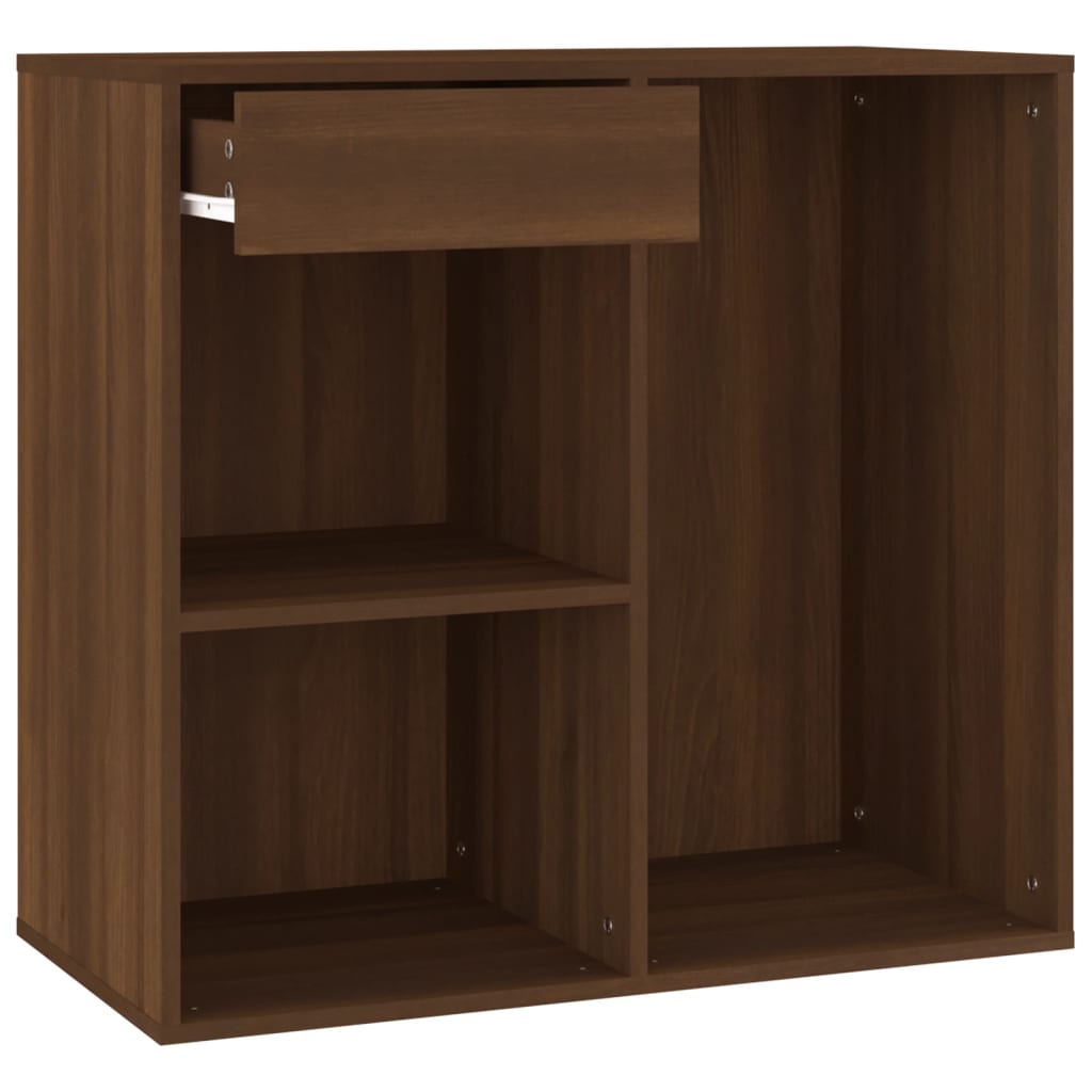 vidaXL Dulap de cosmetice, stejar maro, 80x40x75 cm, lemn prelucrat vidaXL Dulap de cosmetice, stejar maro, 80x40x75 cm, lemn prelucrat