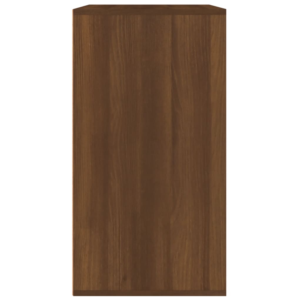 vidaXL Dulap de cosmetice, stejar maro, 80x40x75 cm, lemn prelucrat vidaXL Dulap de cosmetice, stejar maro, 80x40x75 cm, lemn prelucrat