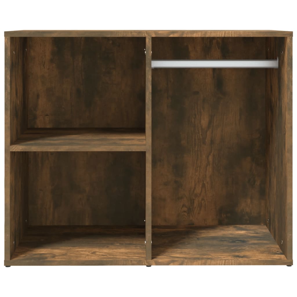 vidaXL Dulap de dressing, stejar fumuriu, 80x40x65 cm, lemn compozit vidaXL Dulap de dressing, stejar fumuriu, 80x40x65 cm, lemn compozit