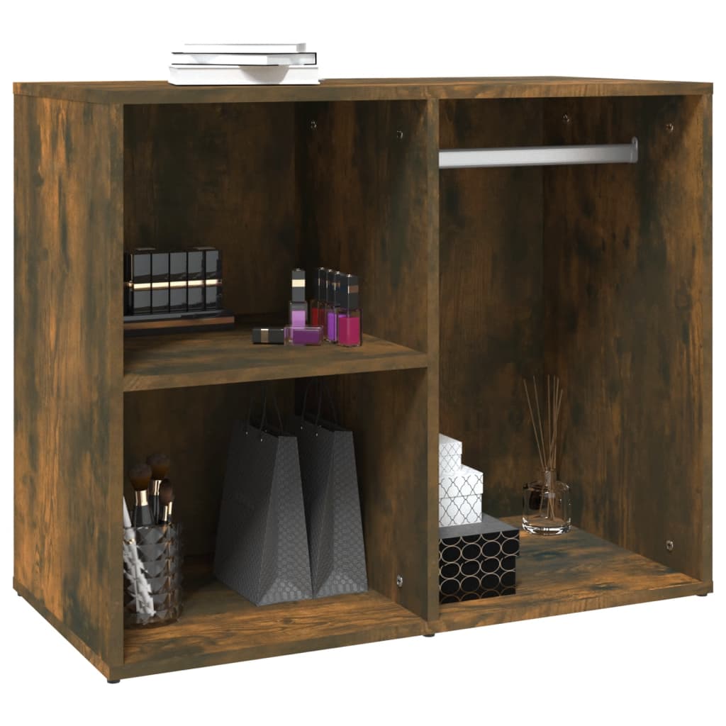 vidaXL Dulap de dressing, stejar fumuriu, 80x40x65 cm, lemn compozit vidaXL Dulap de dressing, stejar fumuriu, 80x40x65 cm, lemn compozit