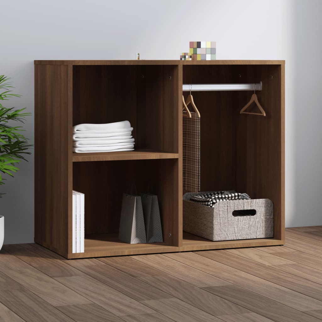 vidaXL Dulap de dressing, stejar maro, 80x40x65 cm, lemn compozit vidaXL Dulap de dressing, stejar maro, 80x40x65 cm, lemn compozit