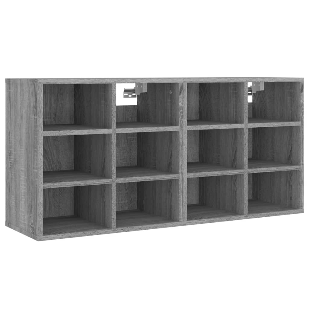 vidaXL Pantofare, 2 buc., gri sonoma, 52,5x30x50 cm